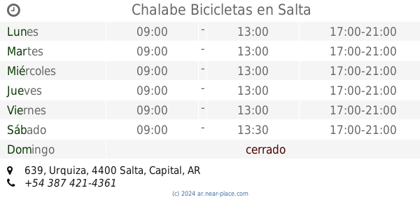 Chalabe bicicletas online