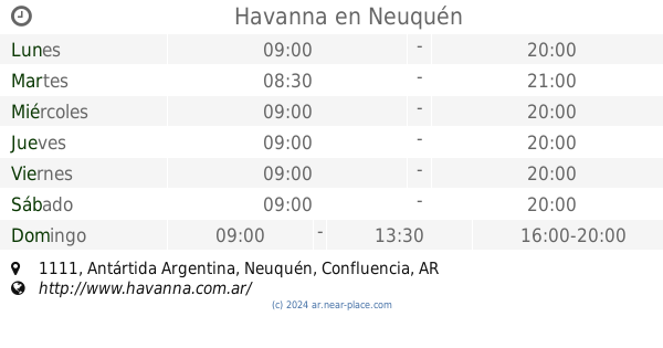 horario 1111