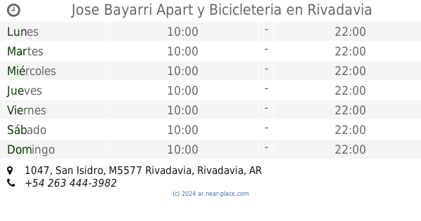 Jose Bayarri Apart y Bicicleteria